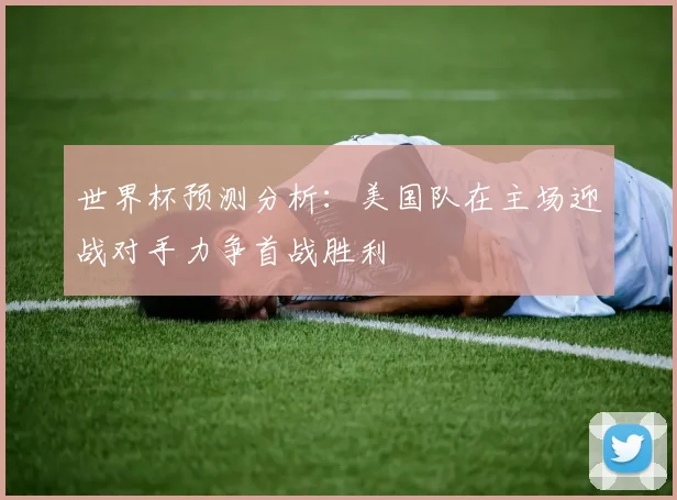 世界杯预测分析：美国队在主场迎战对手力争首战胜利