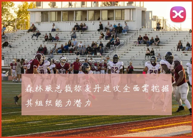 森林狼总裁称麦丹进攻全面需挖掘其组织能力潜力